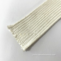 Smooth high temperature resistance silica braided sleeve